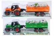 Opakowanie Traktor plastikowy z przyczepą17cm
