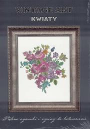 Okładka książki Vintage art. Kwiaty