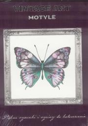 Okładka książki Vintage Art. Motyle