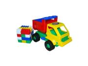 Opakowanie Wywrotka 'Kuzia' + klocki 'Budowniczy' - 18 elem.