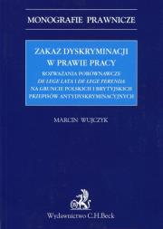 Okładka książki Zakaz dyskryminacji w prawie pracy