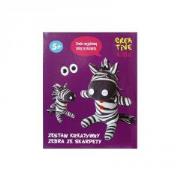 Opakowanie Zestaw kreatywny Zebra ze skarpety CREATIVE KIDS