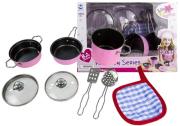 Opakowanie Zestaw Kuchenny Garnki Patelnie Szef Kuchni