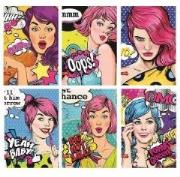 Opakowanie Zeszyt Marmar A4/40K kratka Glitter (10szt)