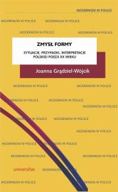 Zmysł formy. Autor: Grądziel-Wójcik Joanna. Dadada.pl Okładka książki Zmysł formy