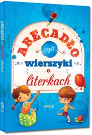 Abecadło czyli wierszyki o literkach. Autor: Grażyna Nowak. Dadada.pl Okładka książki Abecadło czyli wierszyki o literkach