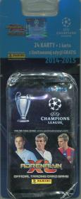 Opakowanie Adrenalyn XL Karty UEFA Champions League 2014-2015 24 karty + 1 gratis