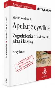 Okładka książki Apelacje cywilne