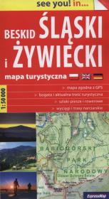 Opakowanie Beskid Śląski i Żywiecki Mapa turystyczna 1:50000