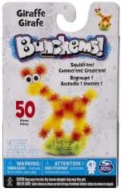 Opakowanie Bunchems Kolorowe Rzepy - Kumple Żyrafa