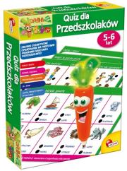 Opakowanie Carotina. Quiz dla przedszkolaka 5-6 lat.