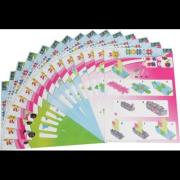 Opakowanie Clics Plany budowy 15 kart Glitter