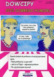 Okładka książki Dowcipy. 101% dobrego humoru