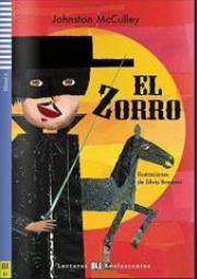 El Zorro + CD. Autor: Johnston McCulley. Dadada.pl Okładka książki El Zorro + CD