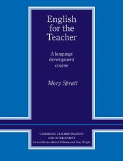 English for the Teacher. Autor: Spratt Mary. Dadada.pl Okładka książki English for the Teacher