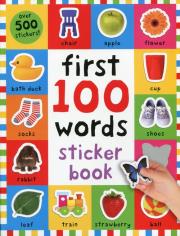 First 100 Words Sticker Book. Wydawca: Priddy Books. Dadada.pl Opakowanie First 100 Words Sticker Book