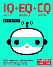 Okładka książki IQ + EQ + CQ dla 3-4 latków