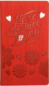 Kalendarz Kieszonkowy A6 koralowy Have a nice day. Wydawca: Vemag. Dadada.pl Opakowanie Kalendarz Kieszonkowy A6 koralowy Have a nice day