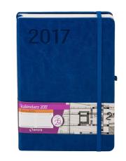 Kalendarz książkowy A5 z gumką Formalizm niebieski. Wydawca: Vemag. Dadada.pl Opakowanie Kalendarz książkowy A5 z gumką Formalizm niebieski