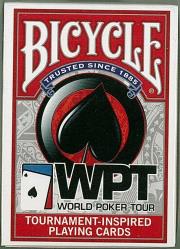 Karty WPT Black/White BICYCLE. Wydawca: United States Playing Card Company. Dadada.pl Opakowanie Karty WPT Black/White BICYCLE