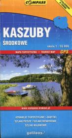 Opakowanie Kaszuby Środkowe Mapa turystyczna 1: 55 000