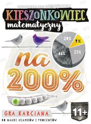 Okładka książki Kieszonkowiec matematyczny Na 200% (11+)