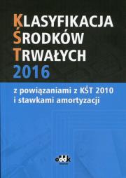 Opakowanie Klasyfikacja środków trwałych 2016