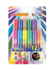 Opakowanie Klej brokatowy 12 sztuk