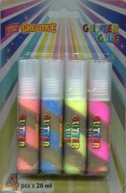 Opakowanie Klej brokatowy 4 sztuki