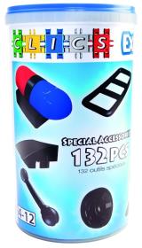 Opakowanie Klocki Clics Tuba 132 specjalne elementy