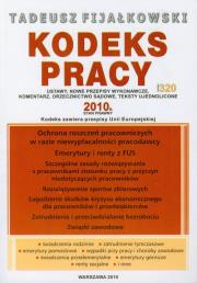 Kodeks pracy 2010. Autor: Fijałkowski Tadeusz. Dadada.pl Okładka książki Kodeks pracy 2010