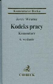 Okładka książki Kodeks pracy Komentarz