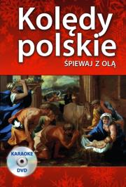 Okładka książki Kolędy polskie Śpiewaj z Olą + DVD