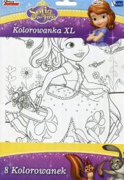 Kolorowanka XL Jej wysokość Zosia. Wydawca: VERTE. Dadada.pl Opakowanie Kolorowanka XL Jej wysokość Zosia