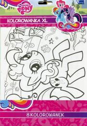 Kolorowanka XL My Little Pony. Wydawca: VERTE. Dadada.pl Opakowanie Kolorowanka XL My Little Pony