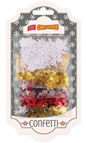 Opakowanie Konfetti gwiazdy śnieżynki