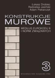 Okładka książki Konstrukcje murowe wg Eurokodu 6 i norm związanych. Tom 3