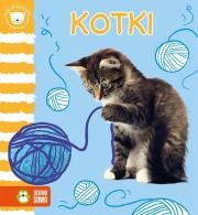 Kotki Mali przyjaciele. Autor: Opracowanie zbiorowe. Dadada.pl Okładka książki Kotki Mali przyjaciele