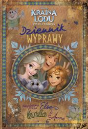 Kraina Lodu. Światła Północy. Dziennik wyprawy. Autor: Jessica Julius, Becky Matheson. Dadada.pl Okładka książki Kraina Lodu. Światła Północy. Dziennik wyprawy