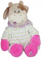 Opakowanie Krówka Miłka z grzechotką siedząca 16 cm