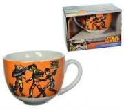 Kubek z podkładką Star Wars Rebel. Wydawca: MST Toys. Dadada.pl Opakowanie Kubek z podkładką Star Wars Rebel
