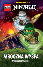 Okładka książki LEGO Ninjago Komiks nr 11 Mroczna wyspa część 2