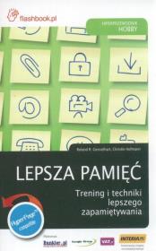 Okładka książki Lepsza pamięć Trening i techniki lepszego zapamiętywania