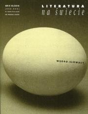 Opakowanie Literatura na świecie 2016/09/10