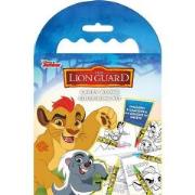 Opakowanie Lwia straż. Kolorowanka z kredkami
