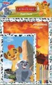 Opakowanie Lwia Straż. Kolorowanki z kredkami