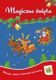 Magiczne święta. Autor: Opracowanie zbiorowe. Dadada.pl Okładka książki Magiczne święta