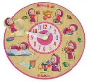 Masza puzzle edukacyjne. Autor: Masha i Niedźwiedź. Dadada.pl Okładka książki Masza puzzle edukacyjne