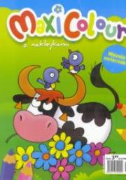 Okładka książki Maxicolour. Wesołe zwierzaki