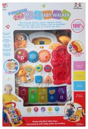 Opakowanie Muzyczny jeździk pchacz dla malucha z słuchawką